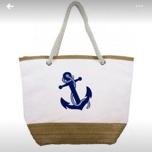 Beach Anchor Tote Bag